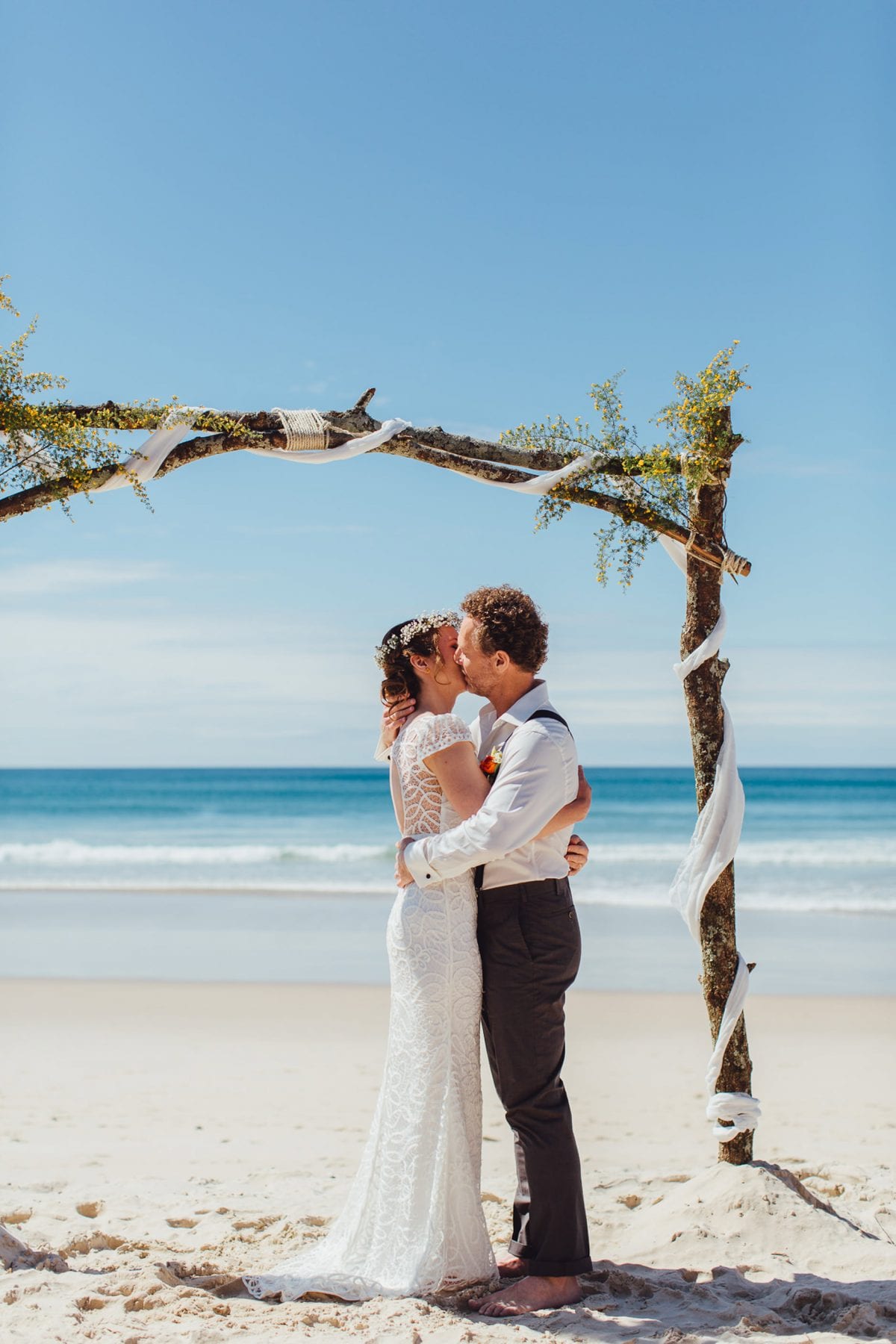 Beach Wedding Photographer Northern Beaches Sydney Elin Bandmann
